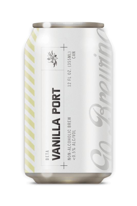 Go Brewing Packaged Beer 6-pack 12 oz cans Vanilla Port (archived)
