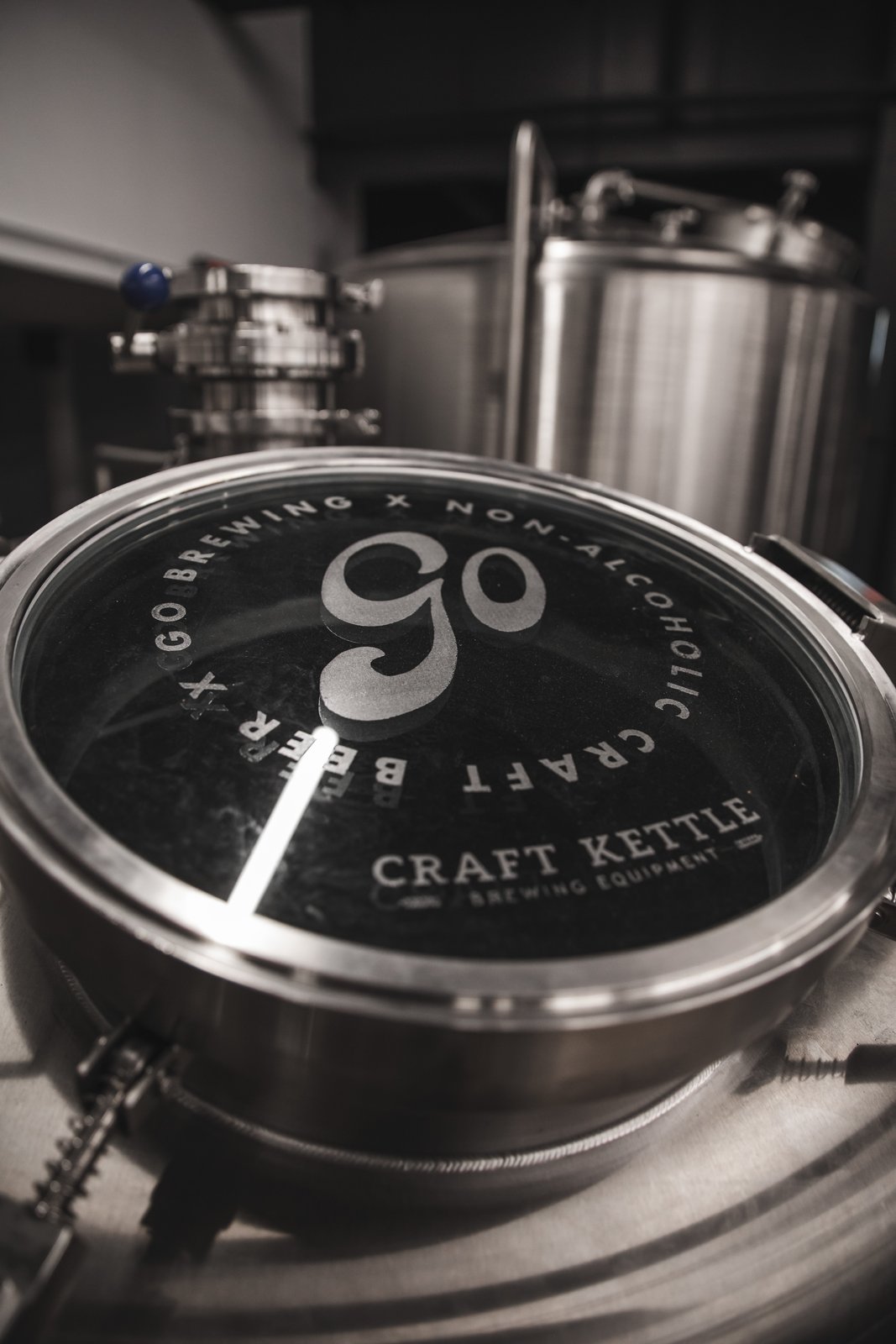 The Go kettle in the brewhouse
